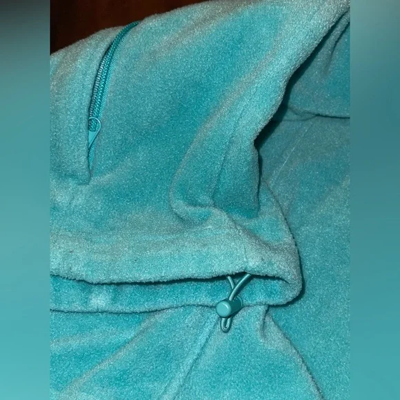 Columbia Turquoise Fleece Zip-Up Jacket - Picture 12 of 12